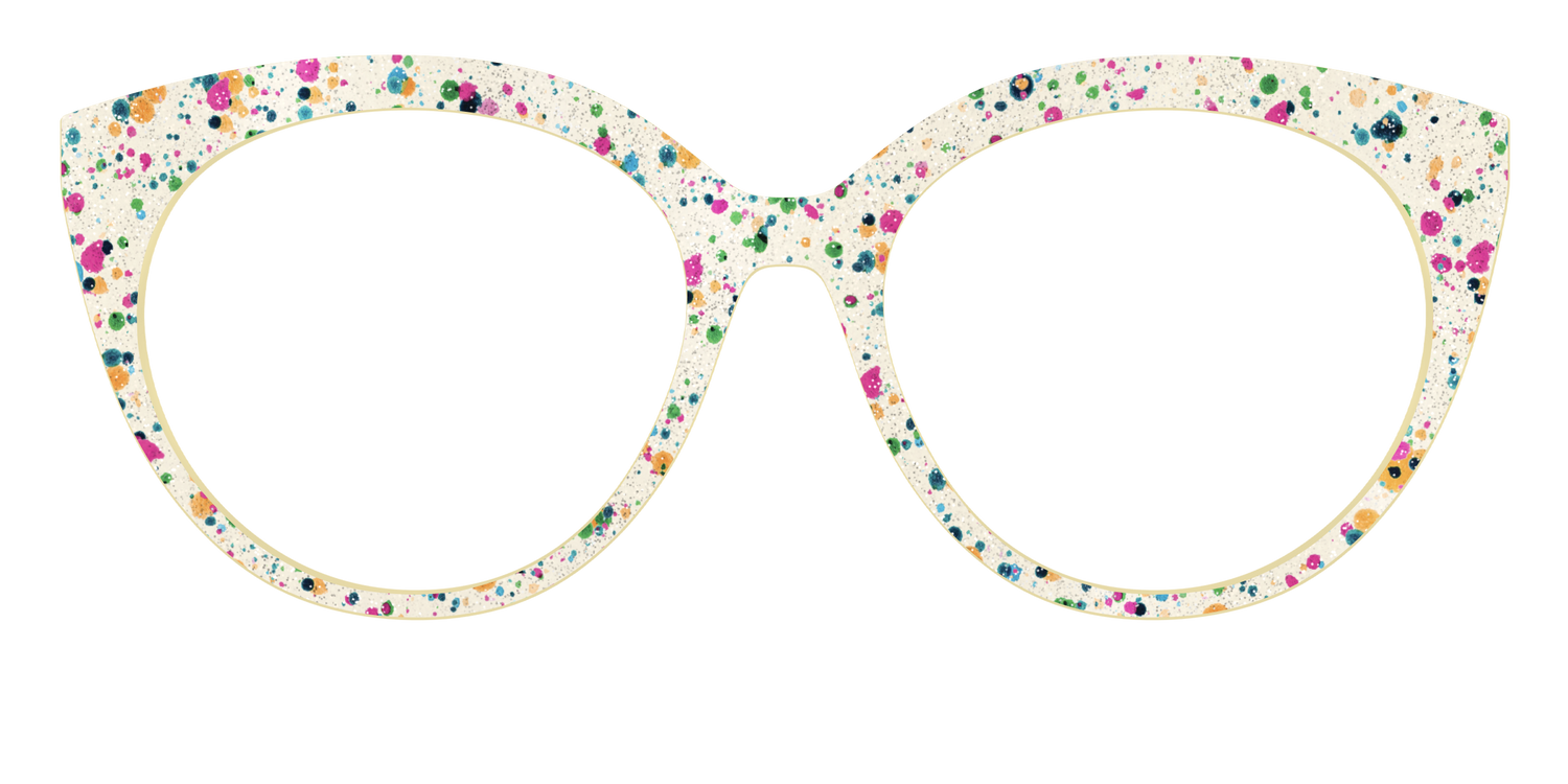 The Shimmer Speckled Egg - Front Top Image - Pair Eyewear
