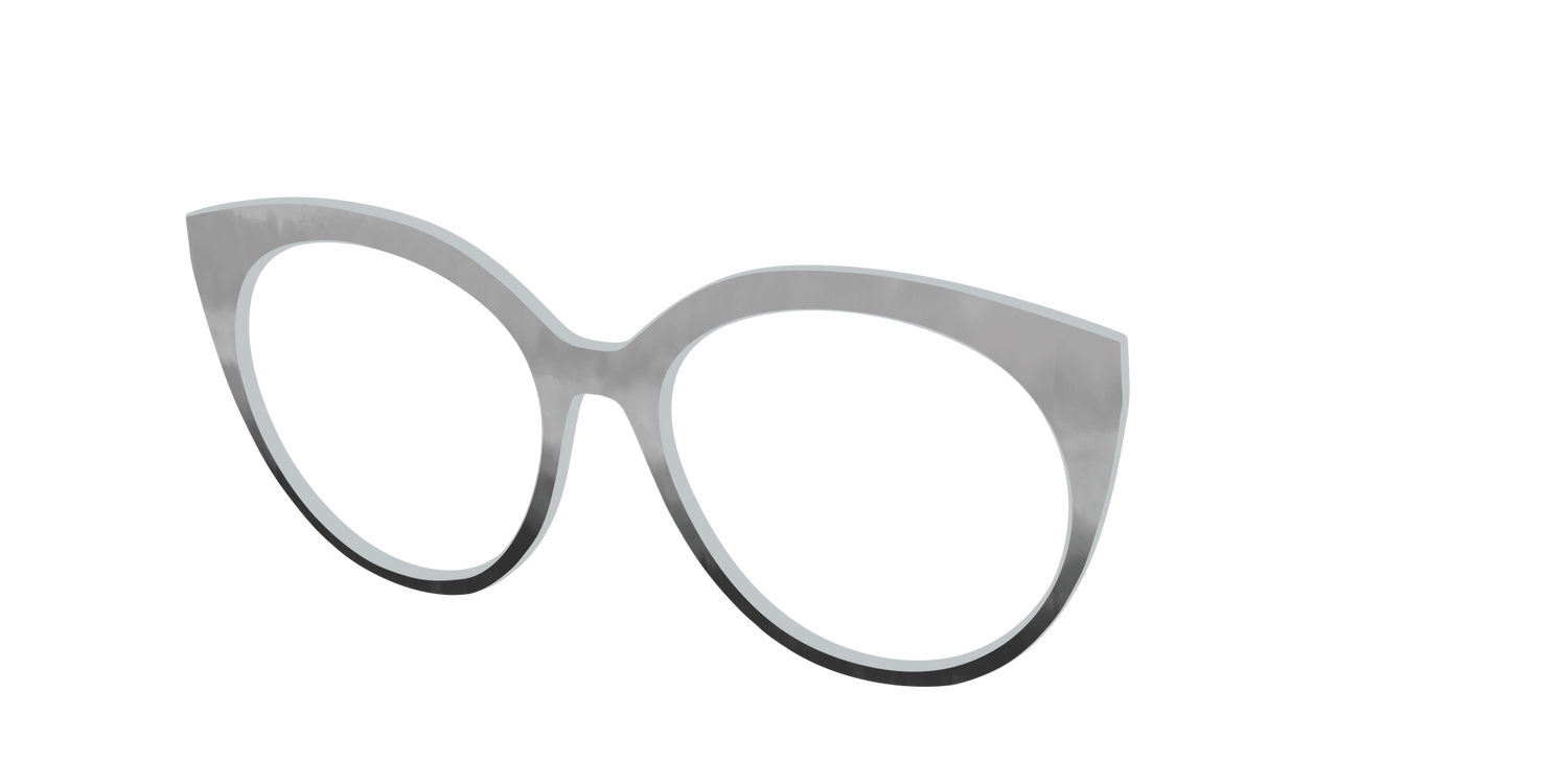 The Slate Dip Dye - Angle Top Image - Pair Eyewear