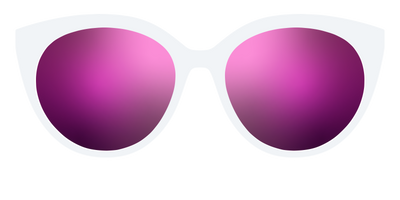 The Polarized White Sun Top - Front Top Thumbnail - Pair Eyewear
