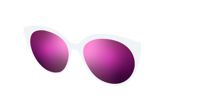 The Polarized White Sun Top - Angle Top Thumbnail - Pair Eyewear