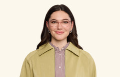 The ella - Mixed Material - Lensless - LifeStyle Thumbnail 1 - Pair Eyewear