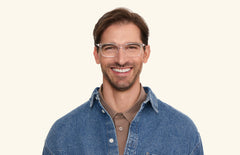 The Kirby - Mixed Material - Lensless - LifeStyle Thumbnail 2 - Pair Eyewear