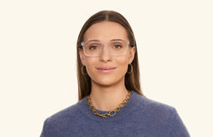 The Kirby - Mixed Material - Lensless - LifeStyle Thumbnail 1 - Pair Eyewear