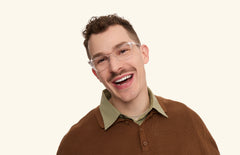 The Larkin - Mixed Material - Lensless - LifeStyle Thumbnail 1 - Pair Eyewear