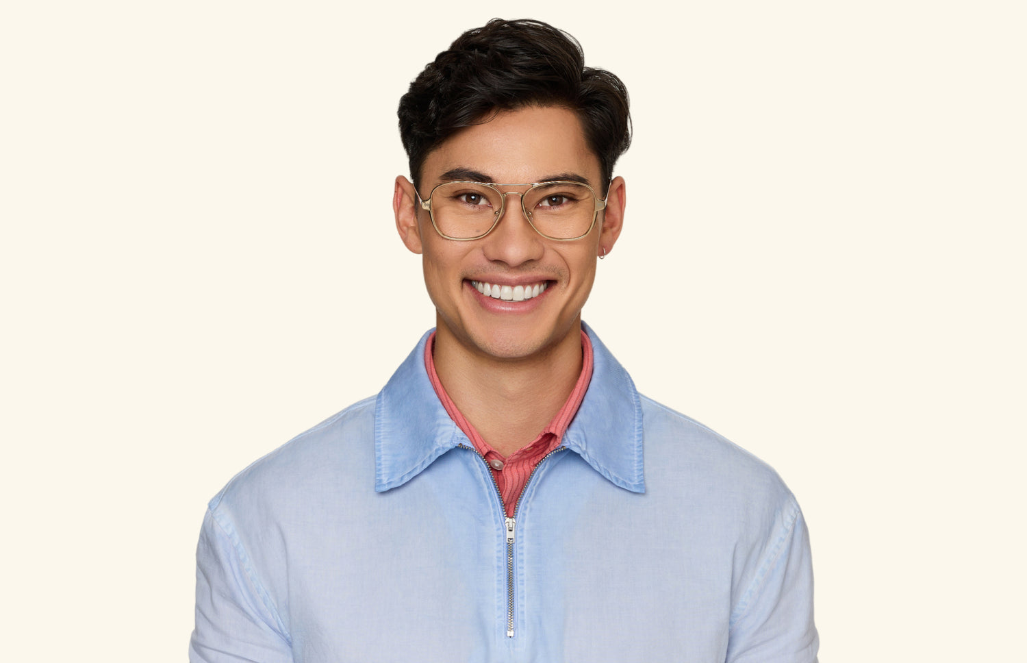 The Vic - Lensless - LifeStyle 1 - Pair Eyewear