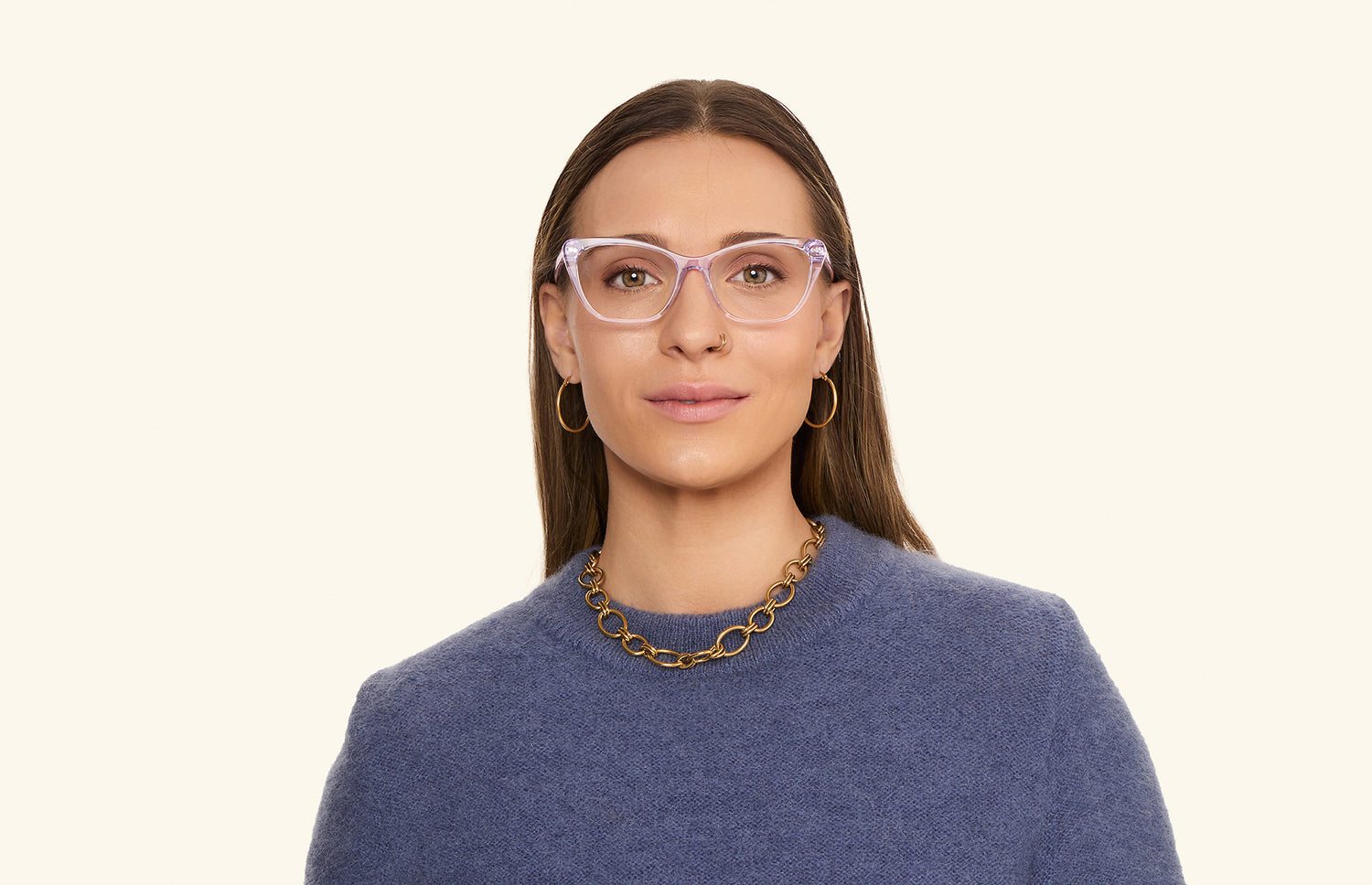 The Wanda - Lensless - LifeStyle 1 - Pair Eyewear