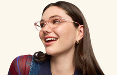 The ella - Mixed Material - Lensless - LifeStyle Thumbnail 2 - Pair Eyewear