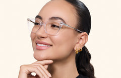 The Wanda - Mixed Material - Lensless - LifeStyle Thumbnail 3 - Pair Eyewear