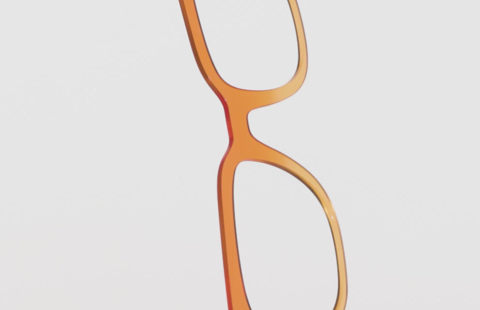 The Tangerine to Creamsicle Gradient Crystal - LifeStyle Thumbnail Video1 - Pair Eyewear