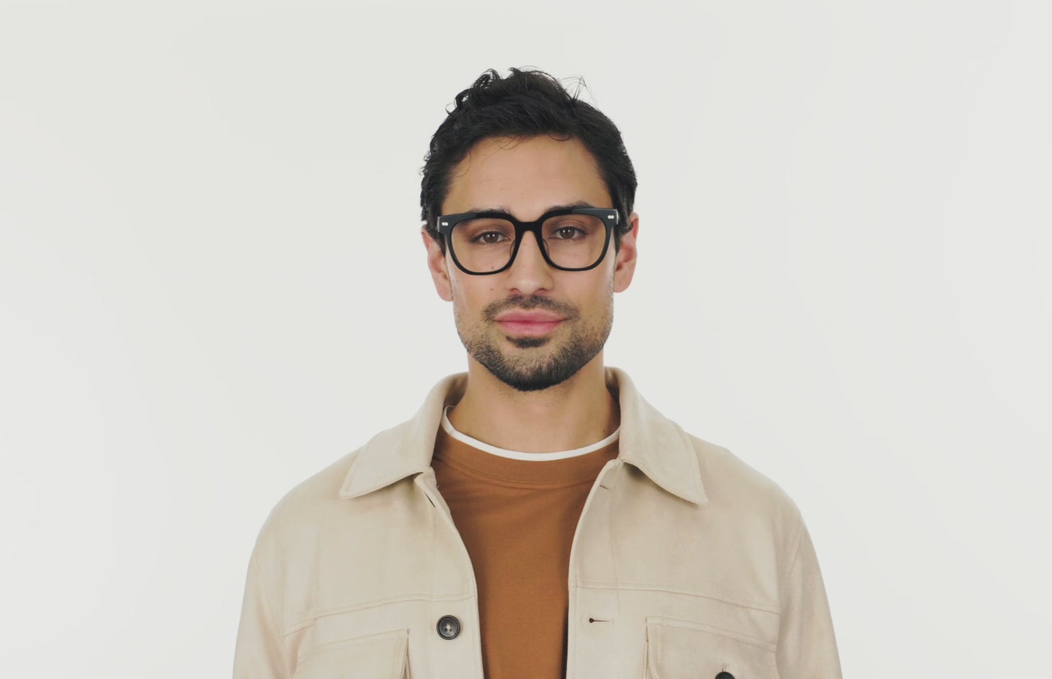 The Murphy - Mixed Material - Lensless - LifeStyle Thumbnail 3 - Pair Eyewear
