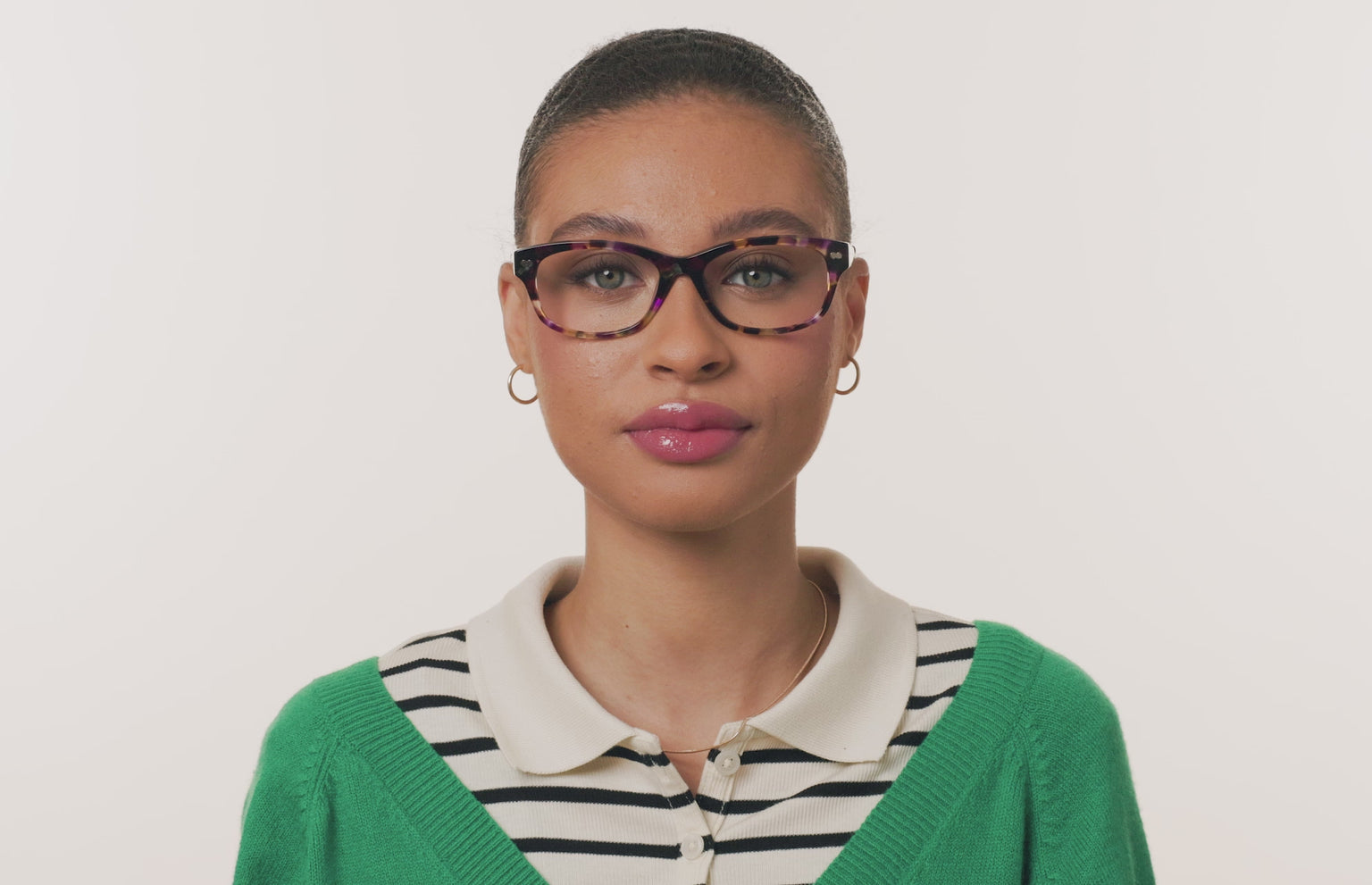 The Addison - Mixed Material - Lensless - LifeStyle Thumbnail 3 - Pair Eyewear