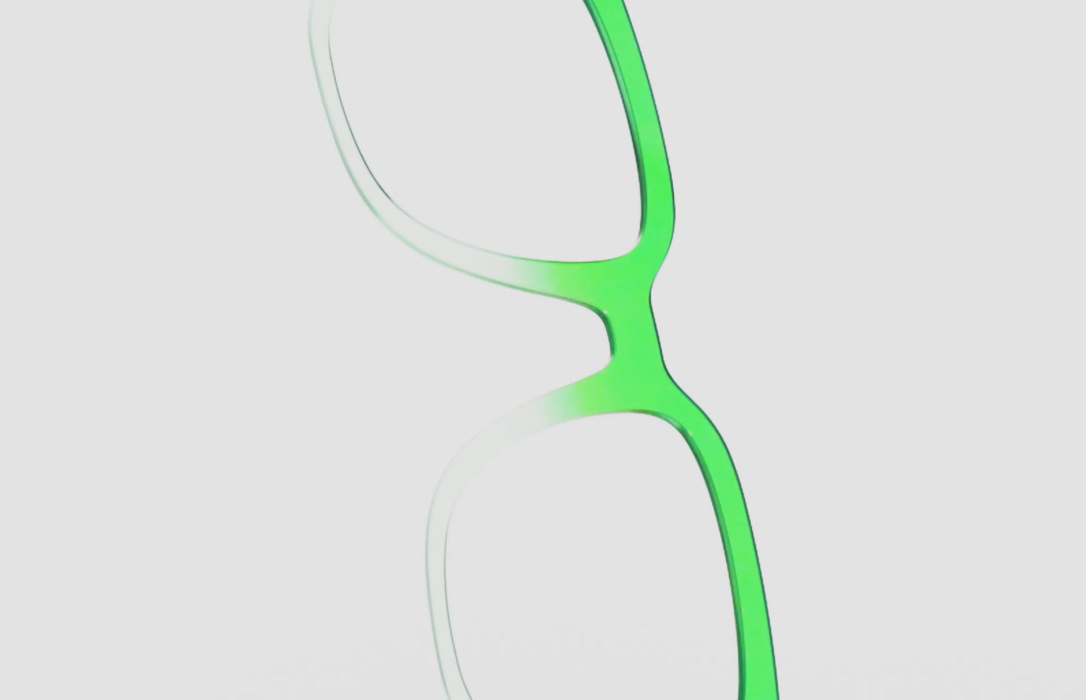 The Fern to Mint Gradient Crystal - LifeStyle Thumbnail Video1 - Pair Eyewear