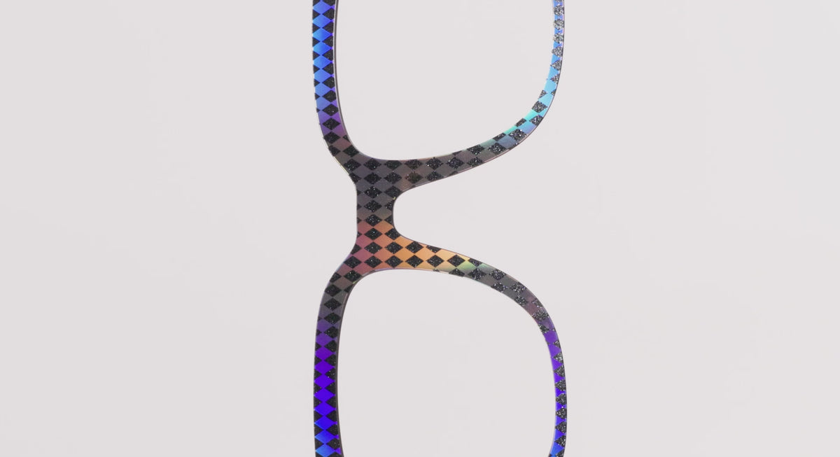 The Iridescent Argyle - LifeStyle Thumbnail Video1 - Pair Eyewear