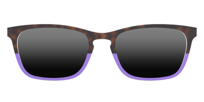 The Polarized Purple Tortoise Sun Top - Front Top Thumbnail - Pair Eyewear