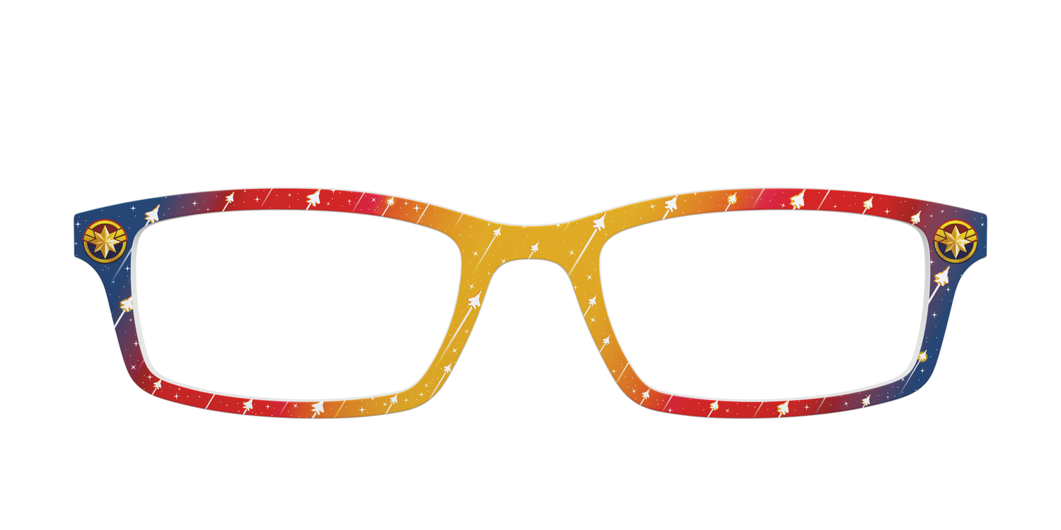 The Captain Marvel Suit - Front Top Image - Pair Eyewear