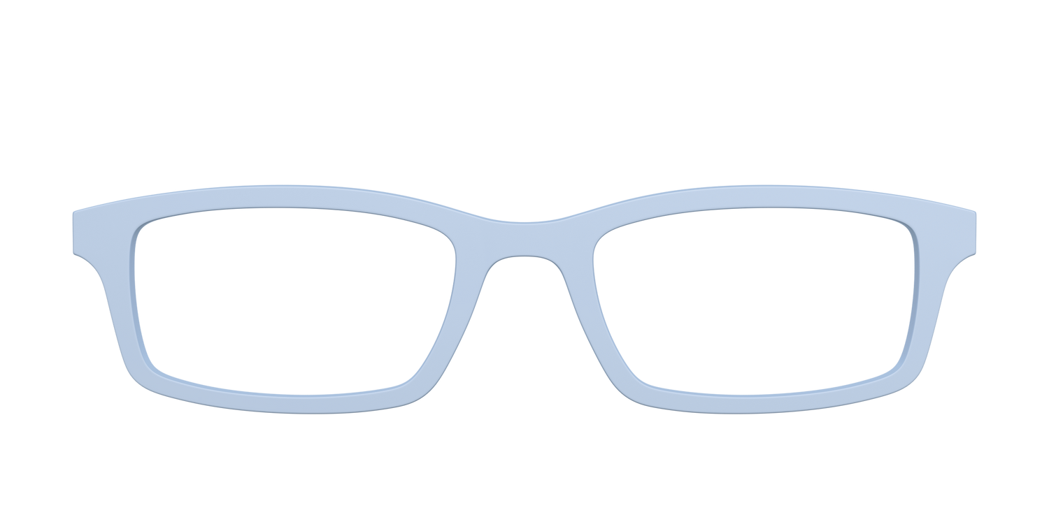 The Cloud Blue - Front Top Image - Pair Eyewear