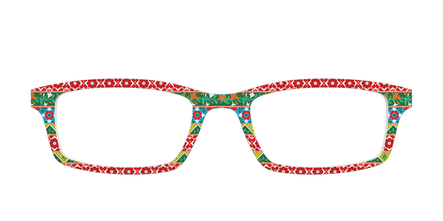 The Floral Ribbons - Front Top Image - Pair Eyewear
