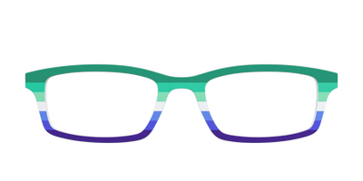 The Gay Men Flag - Front Top Thumbnail - Pair Eyewear