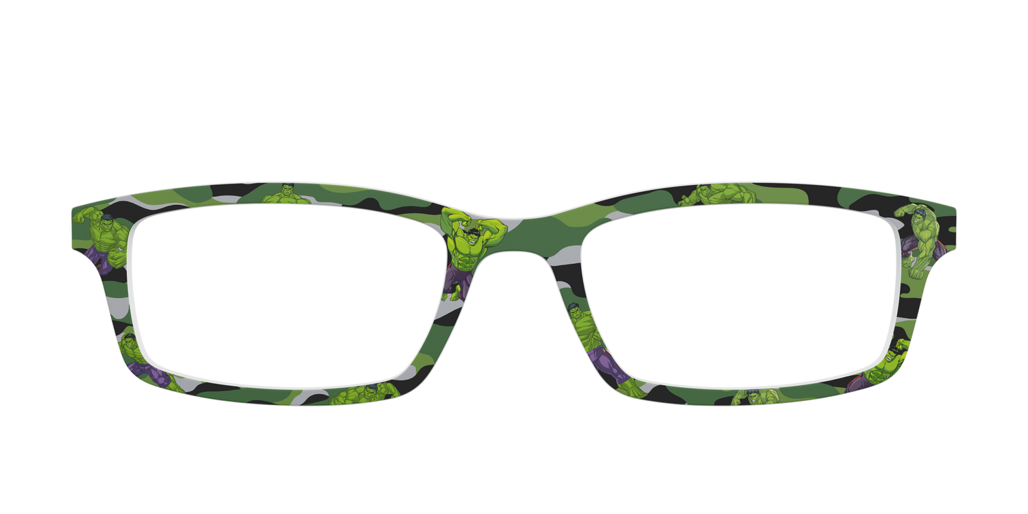 The Hulk Camo - Front Top Image - Pair Eyewear