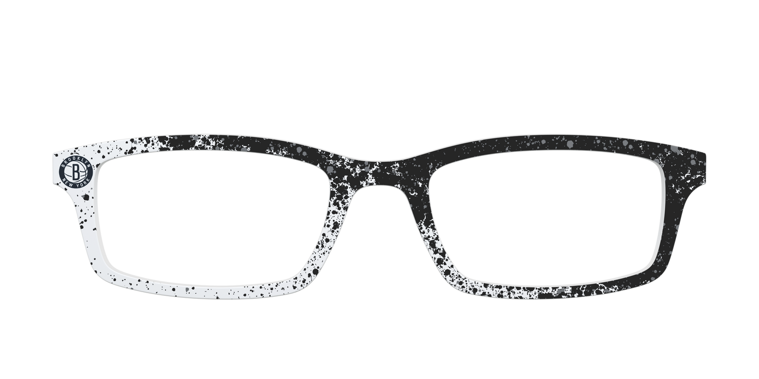 Nets Splatter - Front Top Image - Pair Eyewear