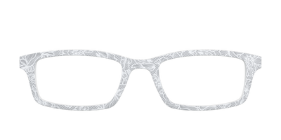 The Pale Gray Floral Lace - Front Top Thumbnail - Pair Eyewear
