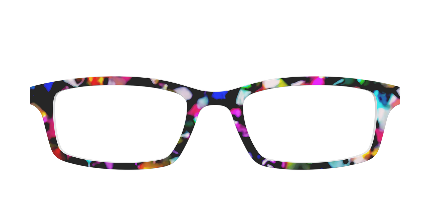 The Technicolor Tortoise - Front Top Image - Pair Eyewear