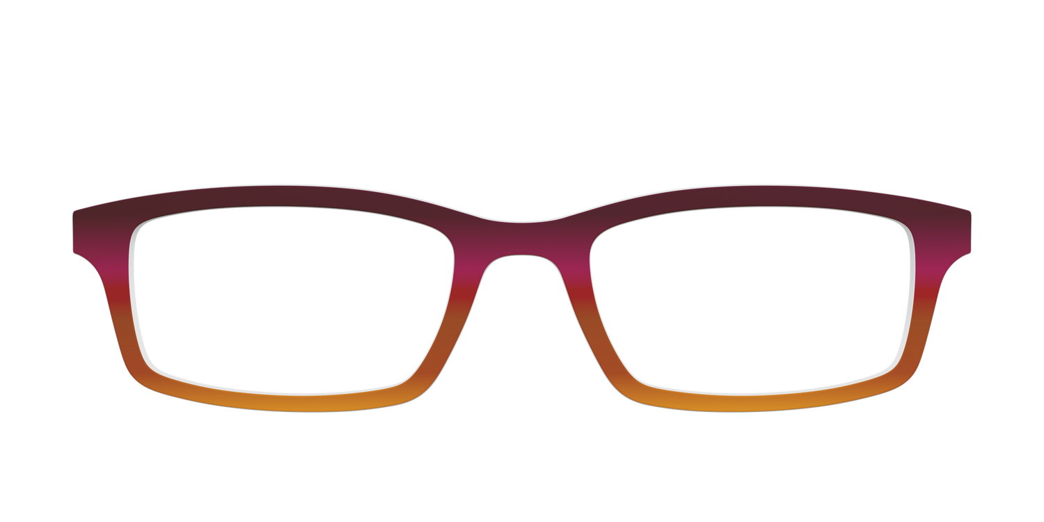 The Umber to Ochre Gradient - Front Top Image - Pair Eyewear