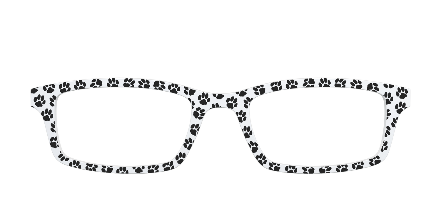 The White Paw Print - Front Top Image - Pair Eyewear