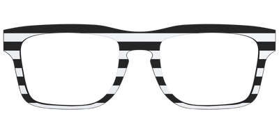 The Striped - Front Top Thumbnail - Pair Eyewear