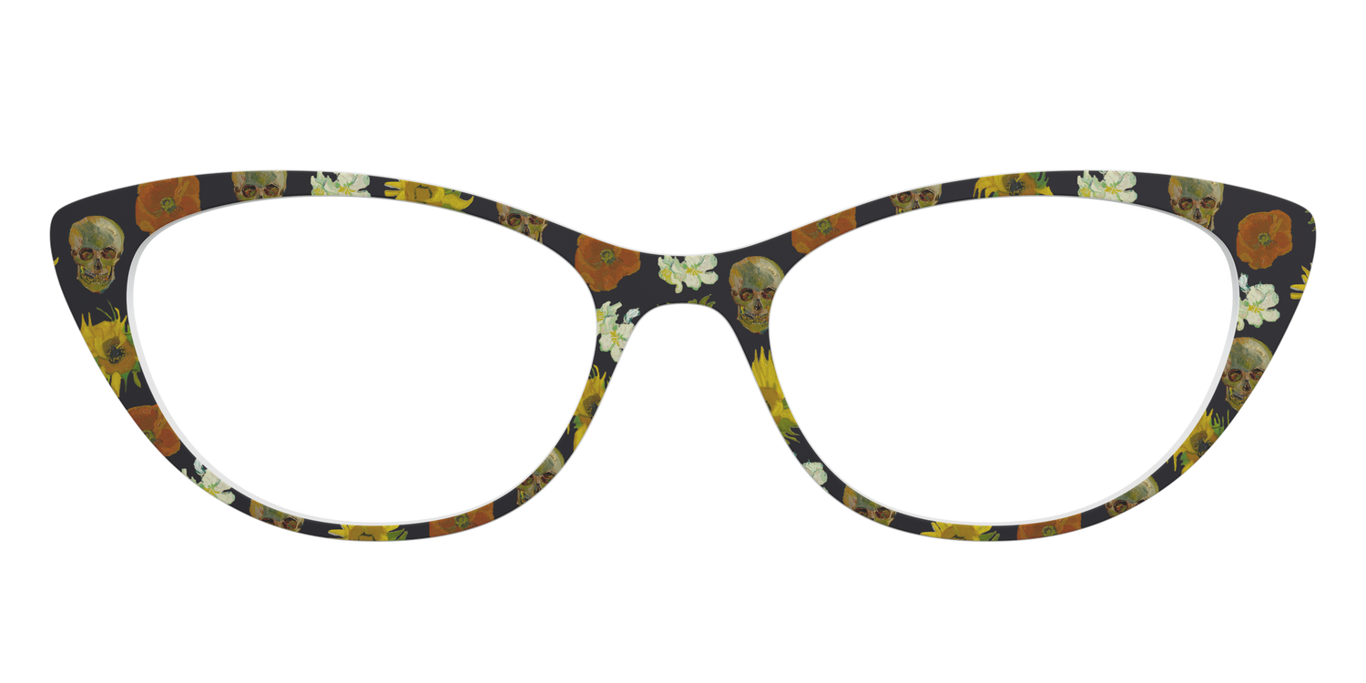 The Floral Skulls - Front Top Image - Pair Eyewear