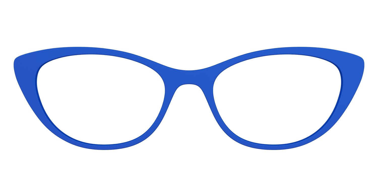 The Indigo - Front Top Image - Pair Eyewear