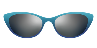 The Polarized Ocean Blue Sun Top - Front Top Thumbnail - Pair Eyewear