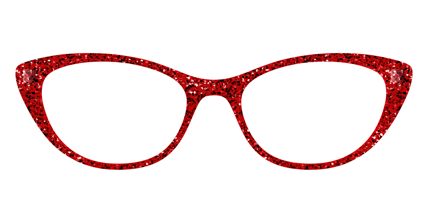 The Ruby Sparkle - Front Top Image - Pair Eyewear