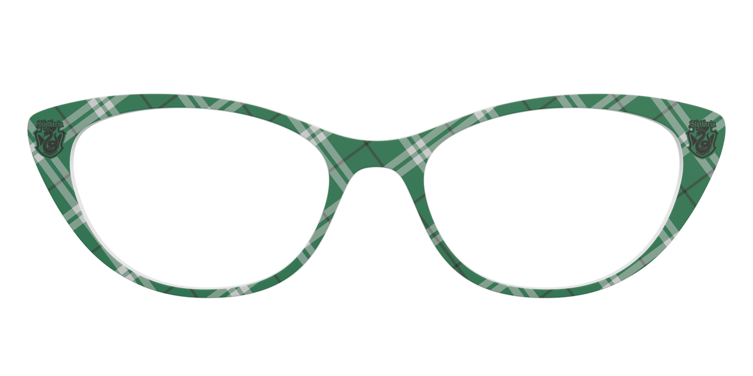 The Slytherin™ Plaid - Front Top Image - Pair Eyewear