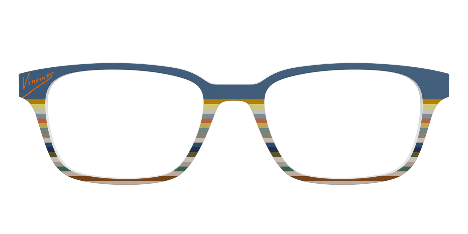 The Vincent Stripes - Front Top Image - Pair Eyewear