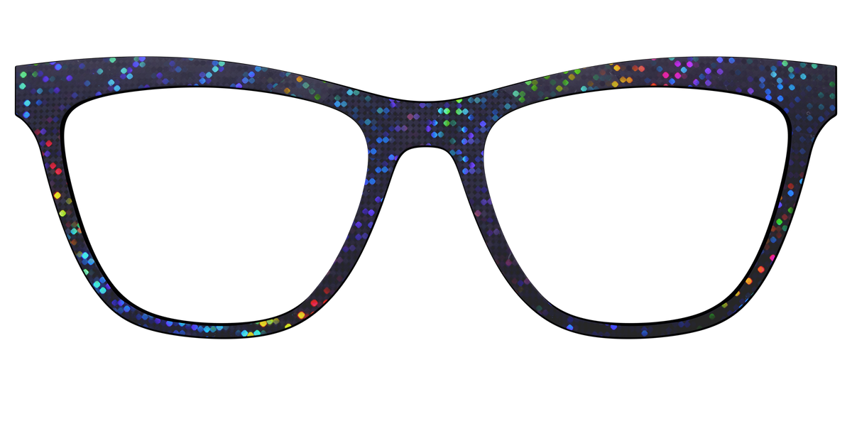 The Holographic Dots - Front Top Image - Pair Eyewear