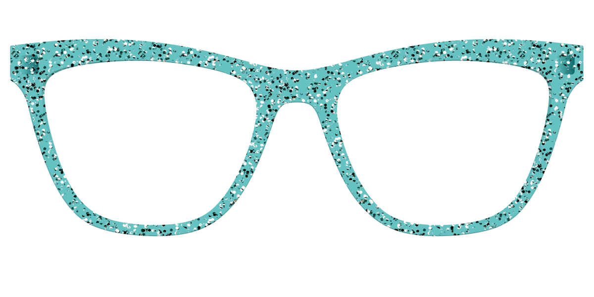 The Mint Sparkle - Front Top Image - Pair Eyewear