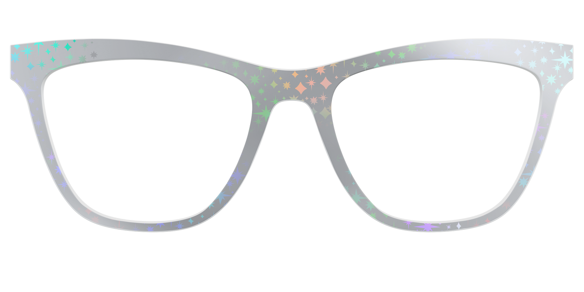 The Silver Starburst - Front Top Image - Pair Eyewear