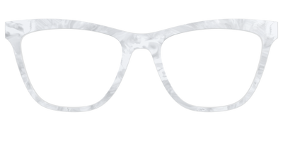 The White Pearlescent - Front Top Thumbnail - Pair Eyewear