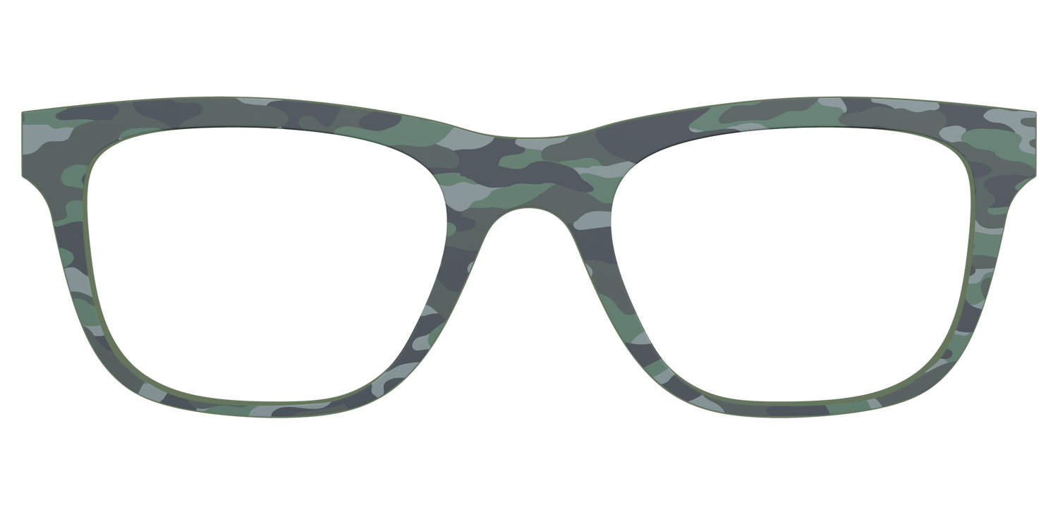 The Classic Camo - Front Top Image - Pair Eyewear