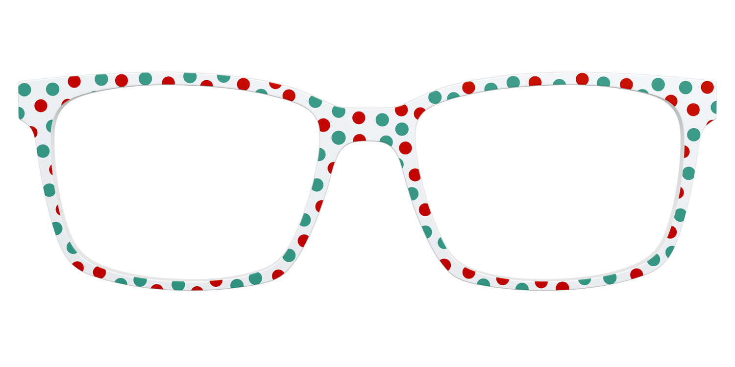 The Festive Dots - Lifestyle Kirby Top Image - Pair Eyewear