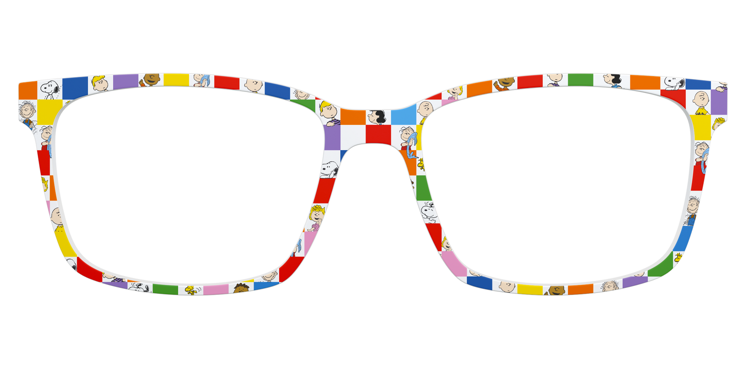The Peanuts Checkers - Lifestyle Kirby Top Image - Pair Eyewear