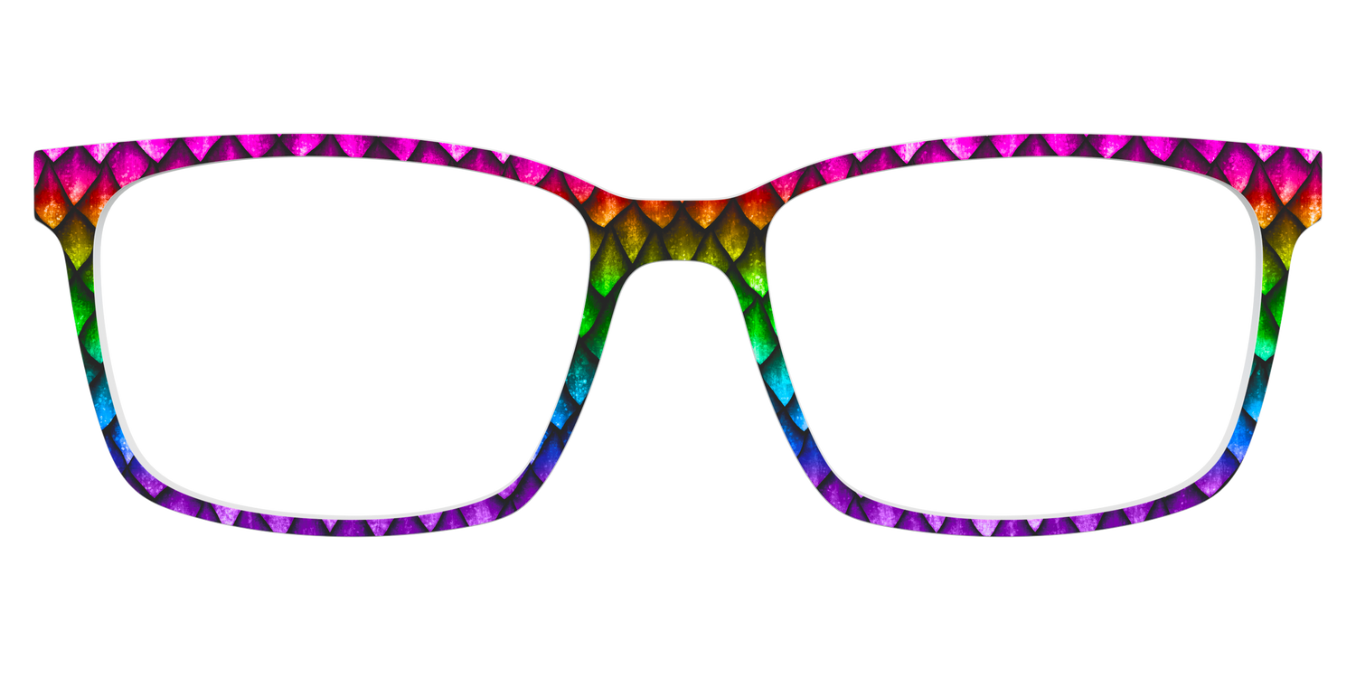 The Rainbow Dragon Scales - Lifestyle Kirby Top Image - Pair Eyewear