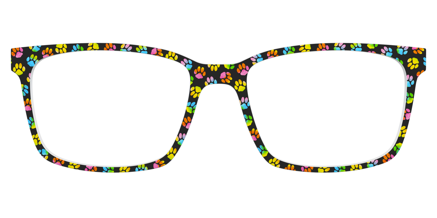 The Rainbow Paw Print - Lifestyle Kirby Top Image - Pair Eyewear