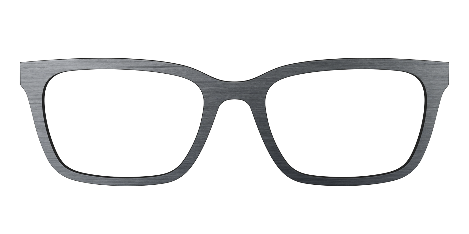 The Brushed Nickel - Front Top Image - Pair Eyewear