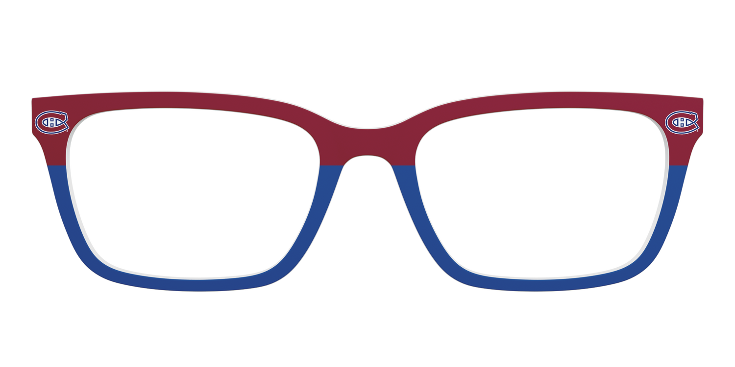 The Canadiens® Split - Front Top Image - Pair Eyewear