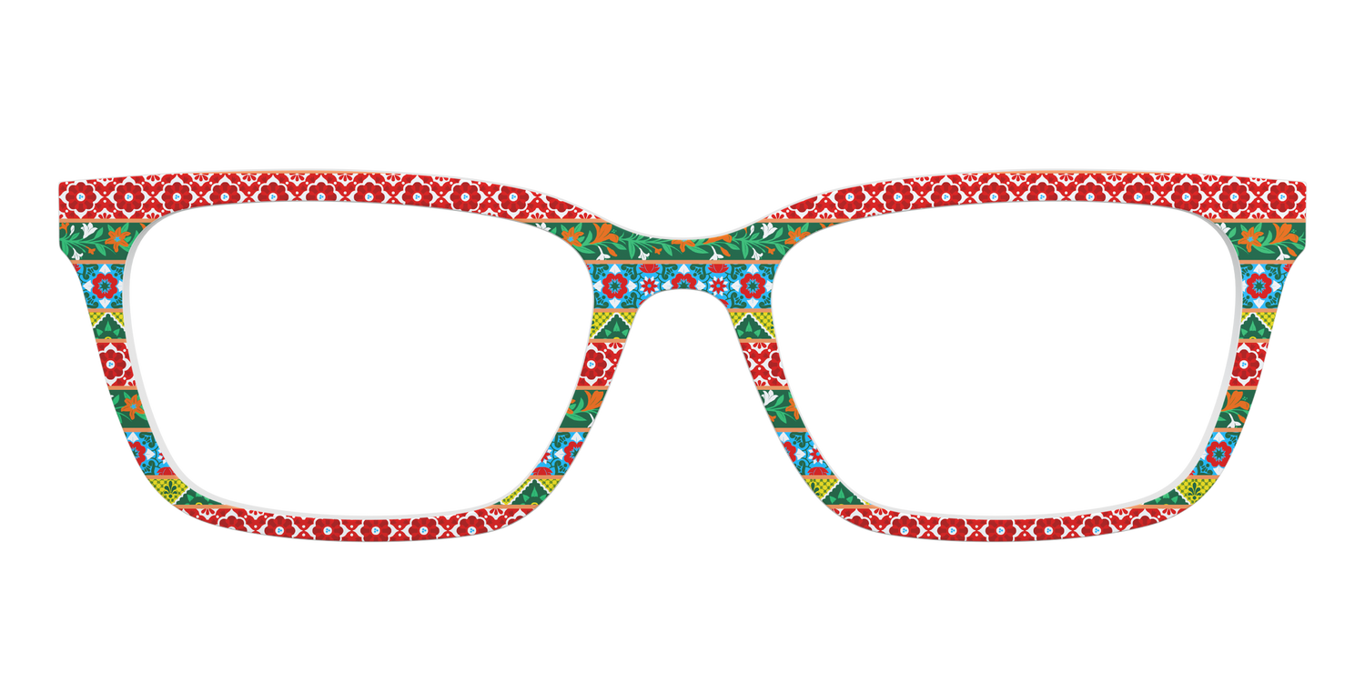 The Floral Ribbons - Front Top Image - Pair Eyewear