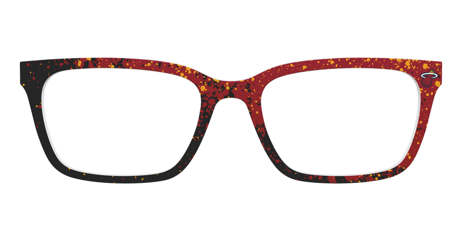 The Heat Splatter - Front Top Image - Pair Eyewear