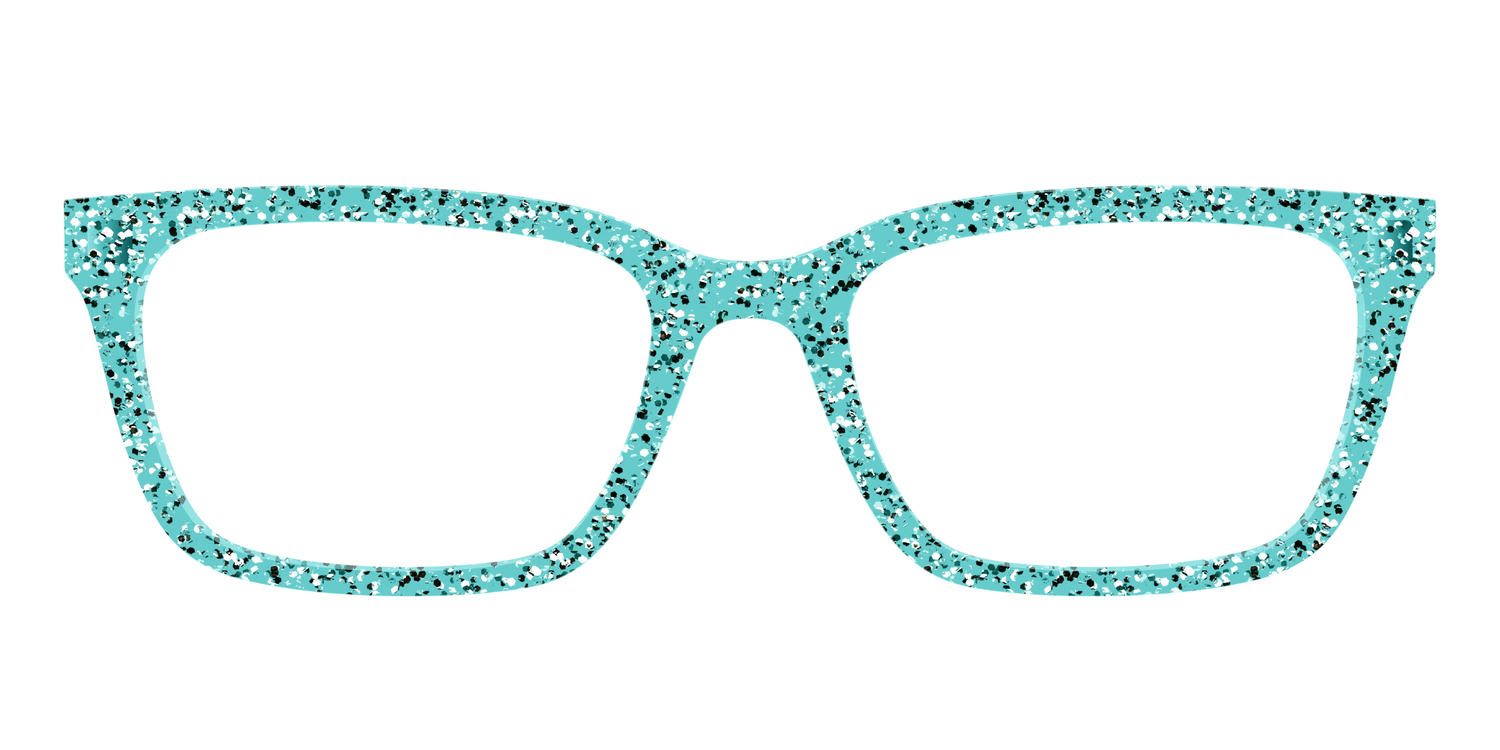 The Mint Sparkle - Front Top Image - Pair Eyewear