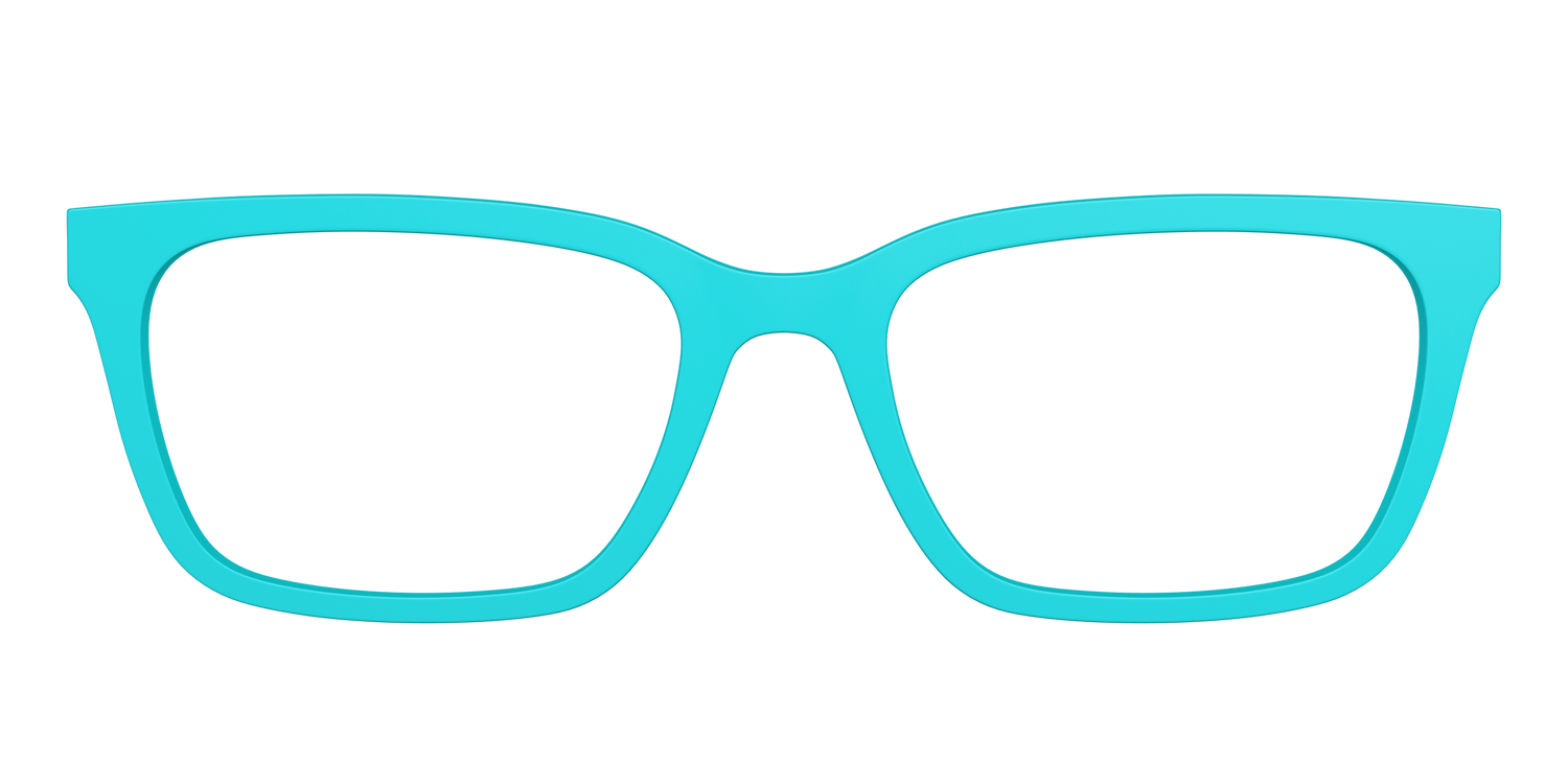 The Turquoise - Front Top Image - Pair Eyewear